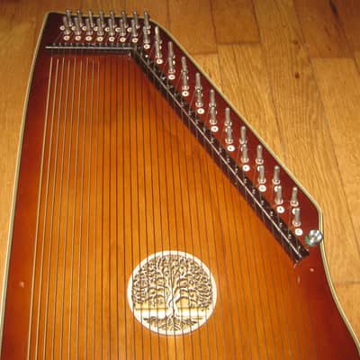Therapy Harp Swarmandal Monochord Celestial Strings Tuning 432Hz Hard Case image 4