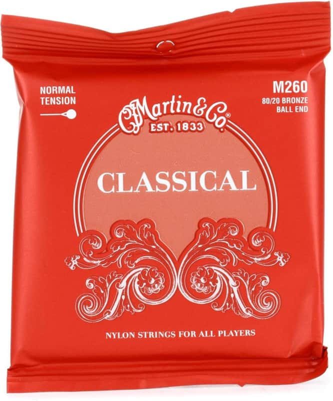 C.F. Martin Classical, Regular Tension, 80/20, Ball End image 1