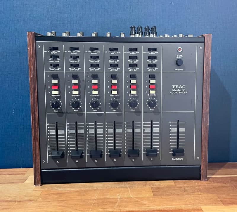 Teac Model 2 Vintage Analog Mixer 6 inputs / Great