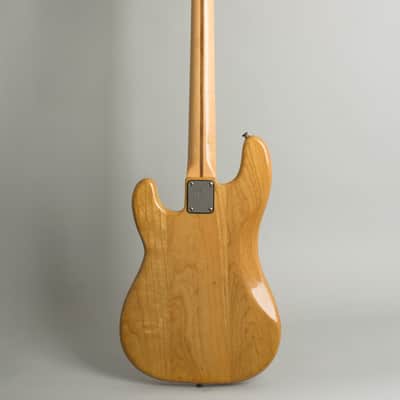 Fender Precision Bass Solid Body Electric Bass Guitar (1980), ser. #S901348, black gig bag case. image 2