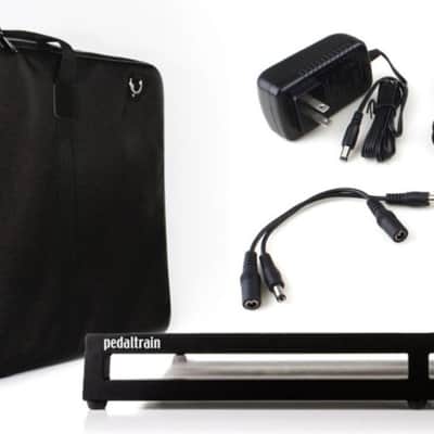 Pedaltrain Classic PRO 5-RAIL 32" x 16" PEDALBOARD w/Soft Case and Joyo JP-02 Power Supply image 1