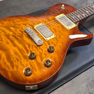 PRS Singlecut 20th Anniversary Artist 10 Top BIRDS IN FLIGHT 2006 AAA Amber Quilt USA American Single Cut Paul Reed Smith Guitar image 1