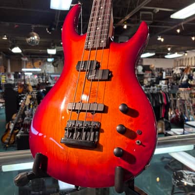 Alvarez Bass 1990's - Cherry Sunburst image 1