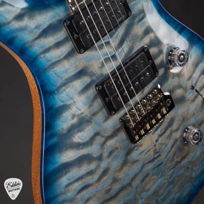 PRS Custom 24 Artist Top - Faded Indigo Blue Burst #425471 image 13