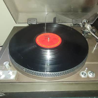TURNTABLE STEREO SYSTEM Sanyo TP-825D DIRECT DRIVE AUTO W/ORTOPHON CART 70s KENWOOD RECEIVER +STUDIO MONITORS 1976 image 4