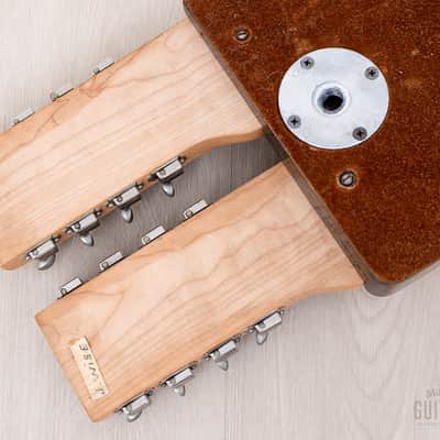 1958 Magnatone The Lyric G-85-DW Double Neck Console Lap Steel, Collector-Grade w/ Case, Receipt, Hangtag image 5