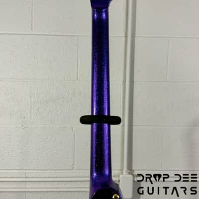 ESP USA V-II FR Electric Guitar w/ Case - Purple Sparkle image 15