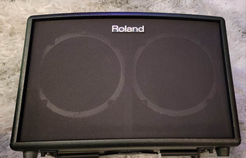 Roland AC-60 Acoustic Chorus 2-Channel 60-Watt 2x6.5" Acoustic Guitar Combo 2003 - Present - Black image 1