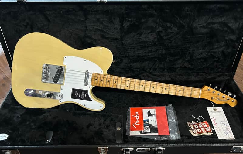 Fender Limited Edition Vintera II Road Worn ‘60s Telecaster  2025 - Blonde / 7lbs. 8.1oz. #MX25095286 image 1