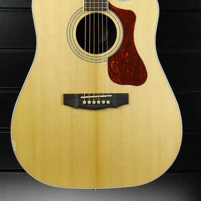 Guild Westerly Collection D-260CE Deluxe Sitka Spruce / Ebony Dreadnought with Cutaway image 4