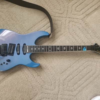 Kramer Stagemaster custom 1986 - Flip flop blue image 2