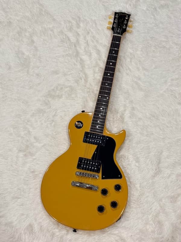 Gibson Les Paul Junior Special with Humbuckers 2012 - Gloss Yellow image 1