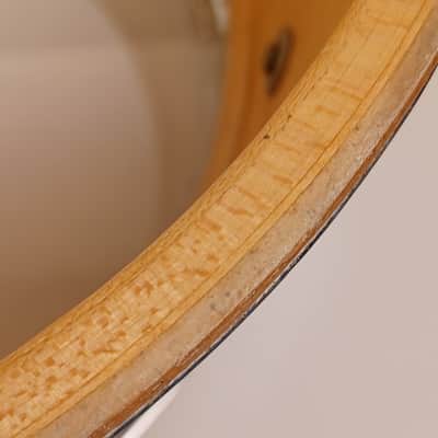 Slingerland 1972 Radio King #111 7x14"Snare Drum Blue Sparkle/Maple Vintage 70s image 14