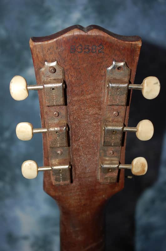 Vintage RARE 1970's Global G100 Stella Style Parlor Acoustic Guitar New Strings