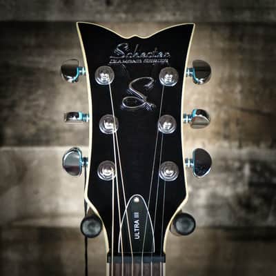 Schecter Ultra III Electric Guitar - Vintage Blue (3155) image 7