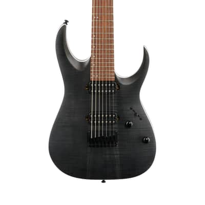 Ibanez RGA742FM Electric Guitar, Transparent Gray Flat image 1