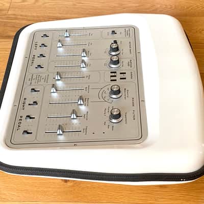 EMS Synthi Hi Fli SERIAL NUMBER ONE w/chrome stand, control pedals, paperwork, original  demo cassette, etc image 6