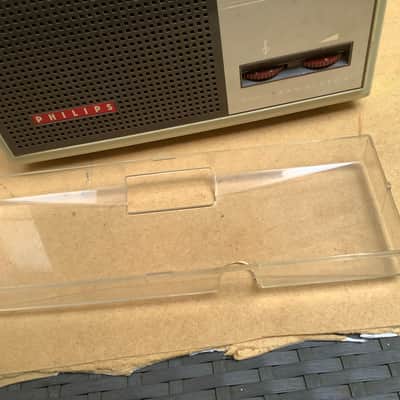 Philips Vintage Portable analog reel to reel tape player recorder image 14