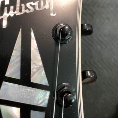 Video! 2022 Gibson Les Paul Custom MOD Collection  “Ghost” One Humbucker Black + White w/ Double Extended Stingers image 23