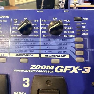 Zoom GFX3 Multi Effect Processor GFX-3 Electric Guitar Pedal image 9