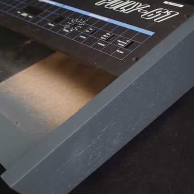 Korg Poly 61 Poly61 Wooden Case Analog Synthesizer African Sapele Gray Color