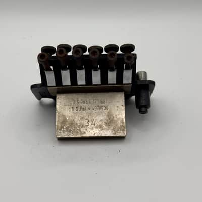 Floyd Rose Original Tremolo Bridge Made in Germany 1990s - Black image 8
