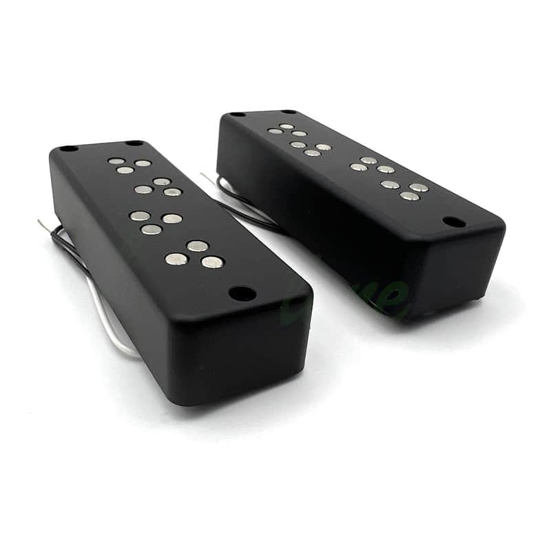 LeCompte Triple Threat 4 String Split Coil (BC Shape) Bass Pickup Set image 1