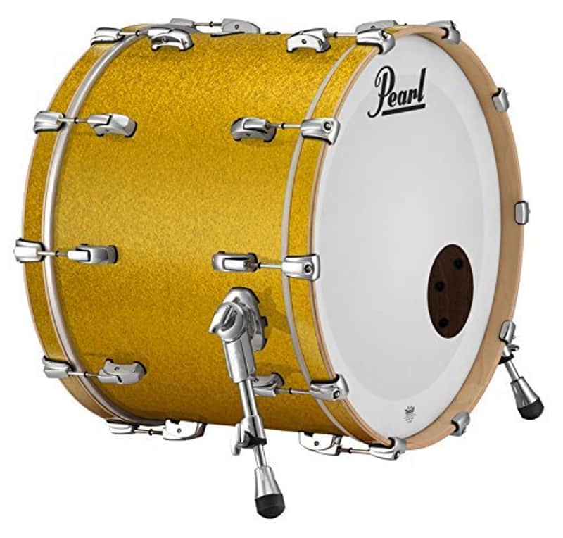 Pearl Music City 26"x16" Bass Drum w/o Mount RF2616BX/C423 VINTAGE GOLD SPARKLE image 1