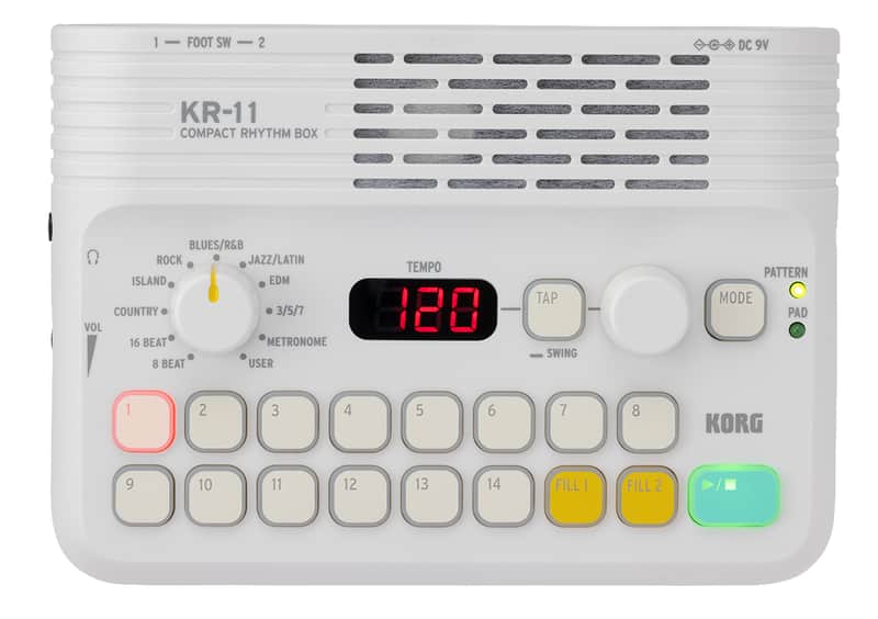Korg KR-11 Compact Rhythm Machine image 1