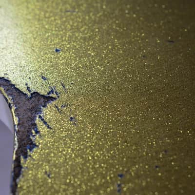 American  Fender Telecaster Custom Heavy Relic  Gold Sparkle TX Specials image 9