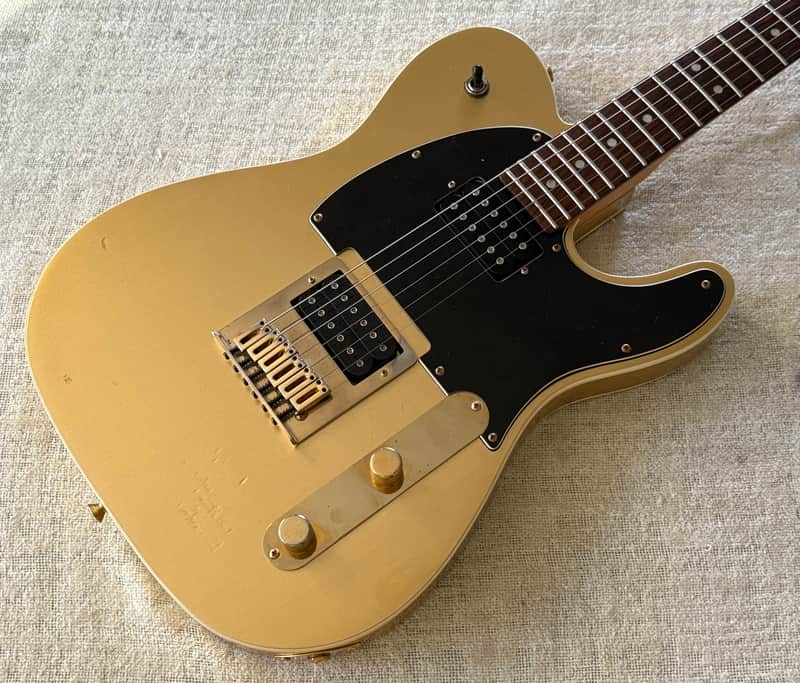 2013 Squier J5 Telecaster John 5 Signature Model Frost Gold HH Double Bound 1st Year image 1