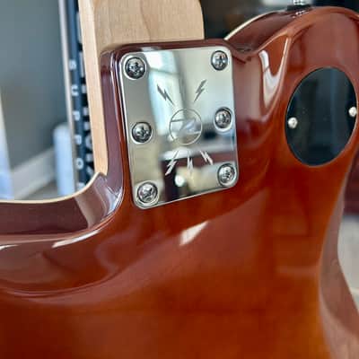 Reverend Guitars Double Agent OG - Violin Brown - Maple w/Bigsby image 10