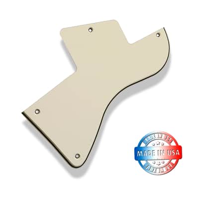 3 ply Parchment/Black/Parchment WIDE BEVEL Pickguard for Gibson Les Paul Special Humbucker image 1