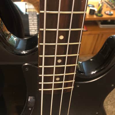 Epiphone Bat Wing Accu-Bass Jr. 90's - Black image 8