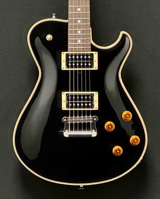 Knaggs Guitars - Kenai - Black Gloss Nitro - Natural Binding - Maple Top - Mohogany Body - Rosewood Fretboard - Morningstar Dot Inlays - Bare Knuckle Mules Pickups - OHSC - Call for Best Price !!! image 1