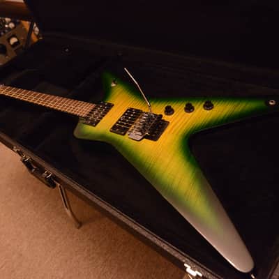 Washburn Dimebag Darrell Dime 333 DimeSlime AAA Slime Flame Top Pantera Signature Guitar Dean ML image 1