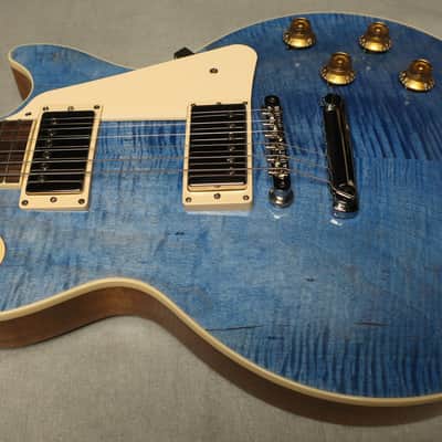 Gibson Les Paul Standard 50's Figured Top Ocean Blue 2024 DEMO image 4