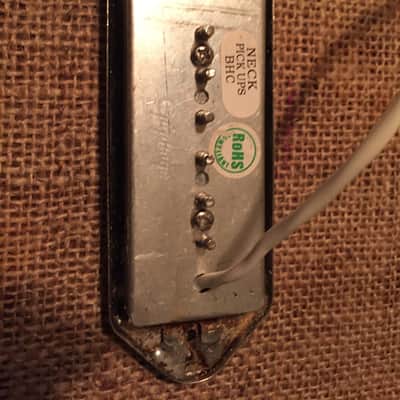 Epiphone Dog Ear P90 Pickups Chrome image 3
