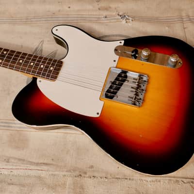 Fender Esquire Custom 1961 - Sunburst - Refin image 21
