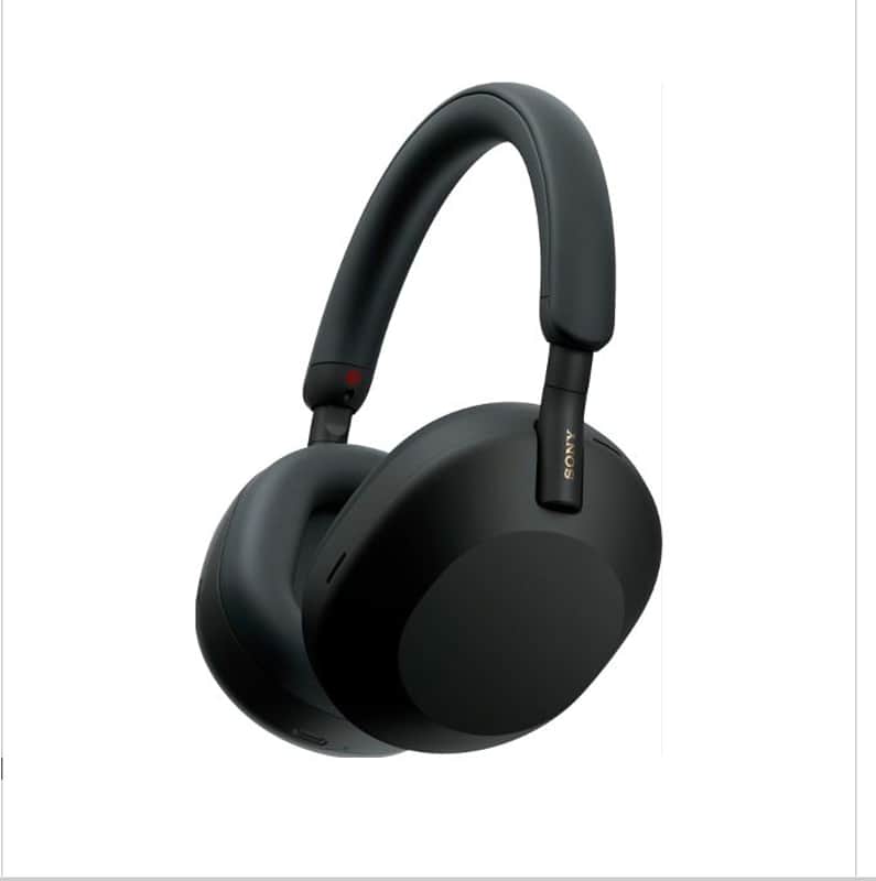 Sony WH-1000XM5 Industry-Leading True Wireless Noise-Cancelling Headphones - Black image 1