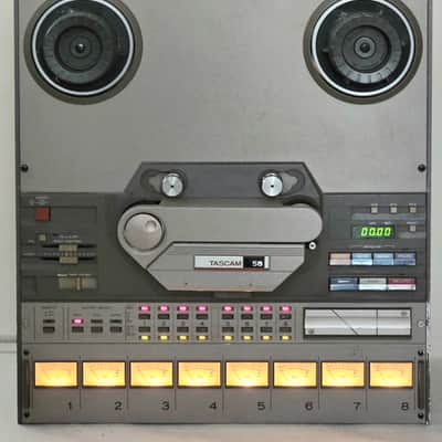 TASCAM 58-OB, Just Serviced 1/2” 8-Track Open Reel Tape Recorder Updated w/Video image 1