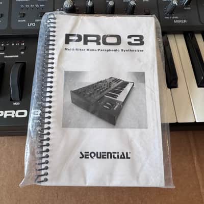 Like New Sequential Pro 3 37-Key 3-Voice Monophonic / Paraphonic Synthesizer 2020 - Present - Black image 15