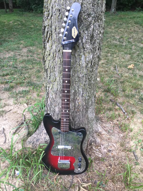 Vintage Japanese-Built, American Jewel Electric Guitar in Cherry Burst image 1