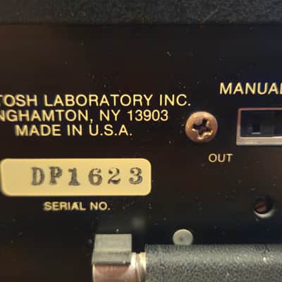 Excellent McIntosh MAC 4200 Solid Walnut Side Boards and Original Packaging image 11