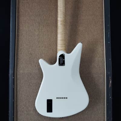2014 Music Man Albert Lee MM90HT Flame Maple Neck (340) image 3