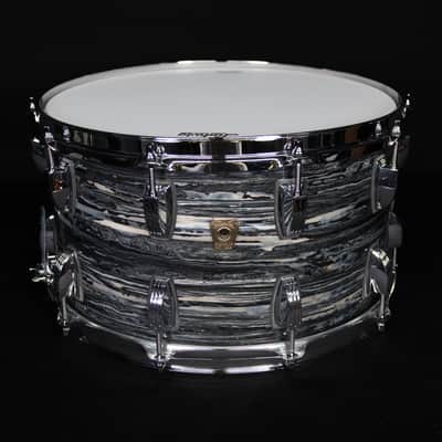 Ludwig 14" x 8" Classic Maple Snare Drum, Vintage Black Oyster image 2