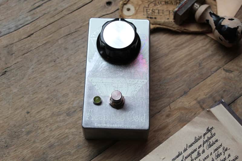 EarthQuacker Devices "Acapulco Gold Limited V2 Cream Aluminium" SPECIAL RUN!!!!!!! image 1
