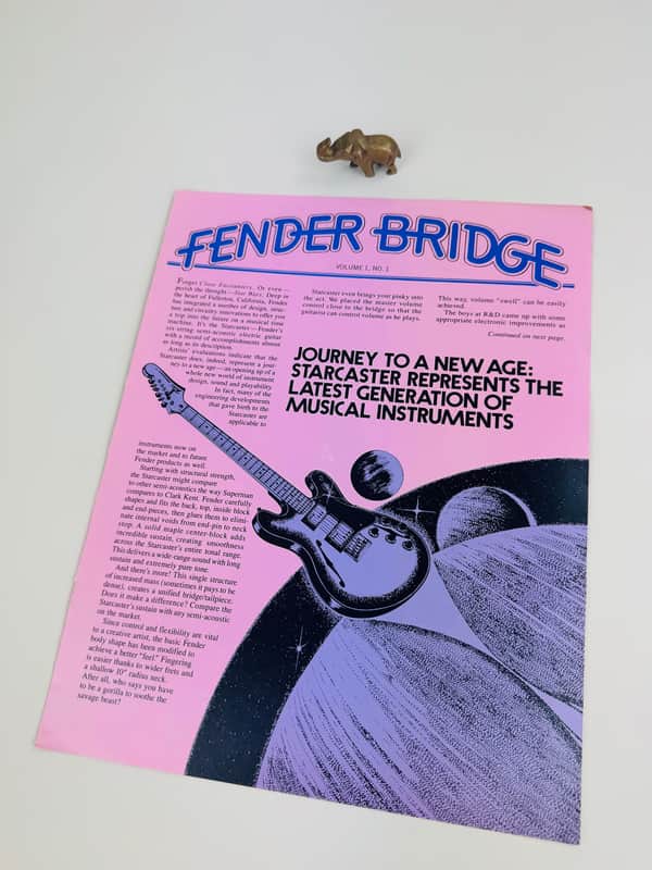 Fender Bridge Magazine — Volume 1, No. 1 1978 image 1