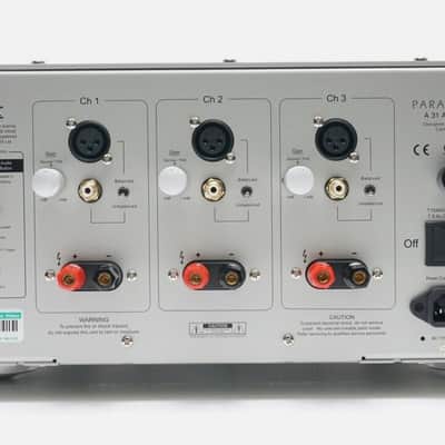 Parasound A31 3-Channel Power Amplifier A-31 Amp image 5