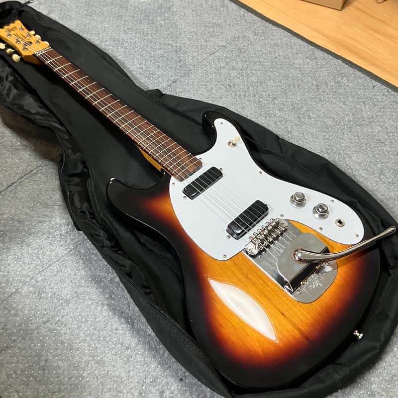 1996 Mosrite The Ventures Model Mark Ⅱ Sunburst Made in Japan image 1